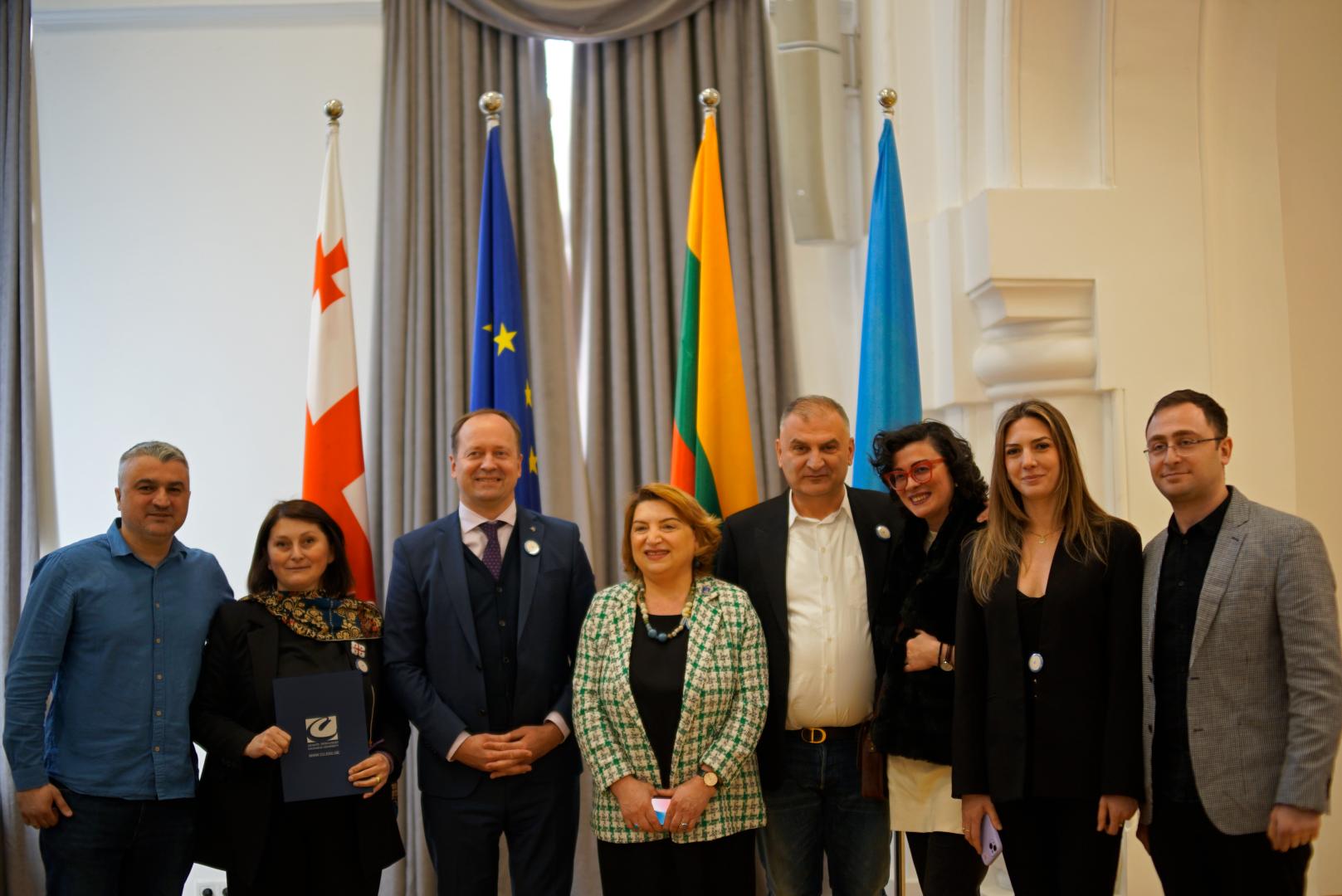 ქართული ენის დღე კავკასიის უნივერსიტეტში